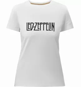 Женская премиум футболка Mothership Led Zeppelin Черный фото