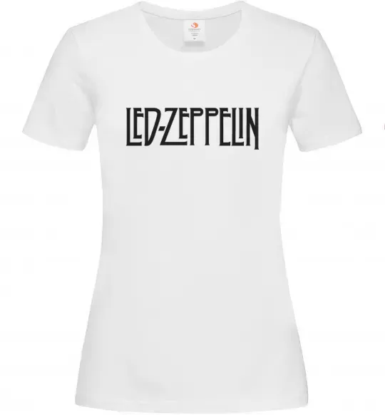 Жіноча футболка LED ZEPPELIN Білий фото