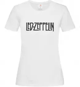 Женская футболка LED ZEPPELIN Белый фото