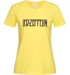 Жіноча футболка LED ZEPPELIN Лимонний фото