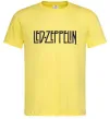 Чоловіча футболка LED ZEPPELIN Лимонний фото