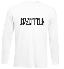 Лонгслів Led Zeppelin photo Білий фото Лонгслів Led Zeppelin photo Білий фото