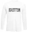 Лонгслів LED ZEPPELIN Білий фото
