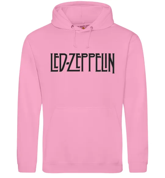 Чоловіча толстовка (худі) LED ZEPPELIN Рожевий фото