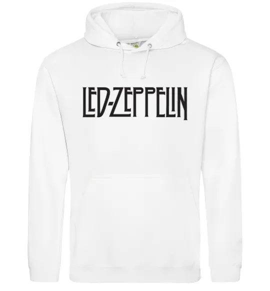 Мужская толстовка (худи) LED ZEPPELIN Белый фото