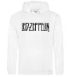 Женская толстовка (худи) LED ZEPPELIN Белый фото