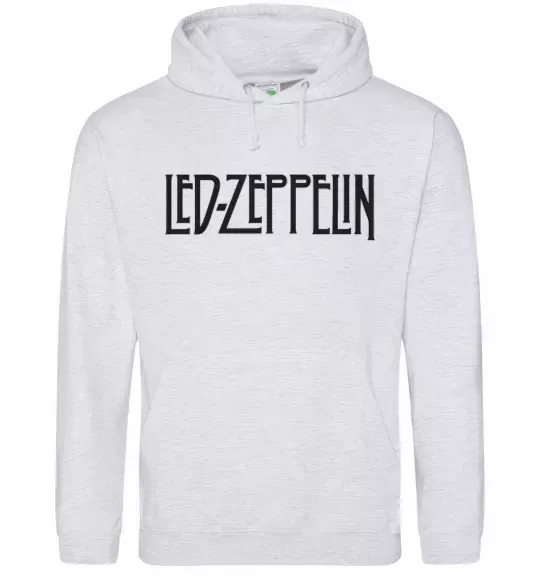 Женская толстовка (худи) LED ZEPPELIN Серый меланж фото