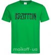 Мужская футболка LED ZEPPELIN Зеленый фото