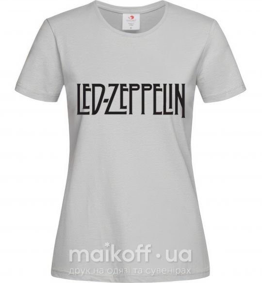 Жіноча футболка LED ZEPPELIN Сірий фото