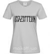 Жіноча футболка LED ZEPPELIN Сірий фото