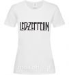Жіноча футболка LED ZEPPELIN Білий фото