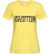 Женская футболка LED ZEPPELIN Лимонный фото