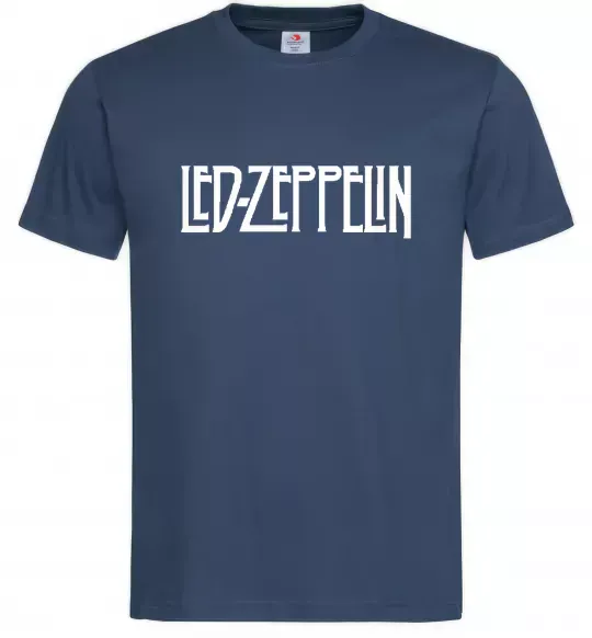 Чоловіча футболка LED ZEPPELIN Темно-синій фото