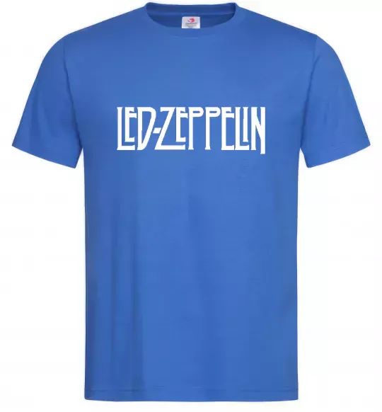 Чоловіча футболка LED ZEPPELIN Яскраво-синій фото