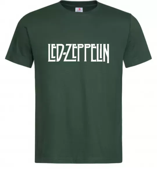 Чоловіча футболка LED ZEPPELIN Темно-зелений фото