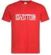 Чоловіча футболка LED ZEPPELIN Червоний фото