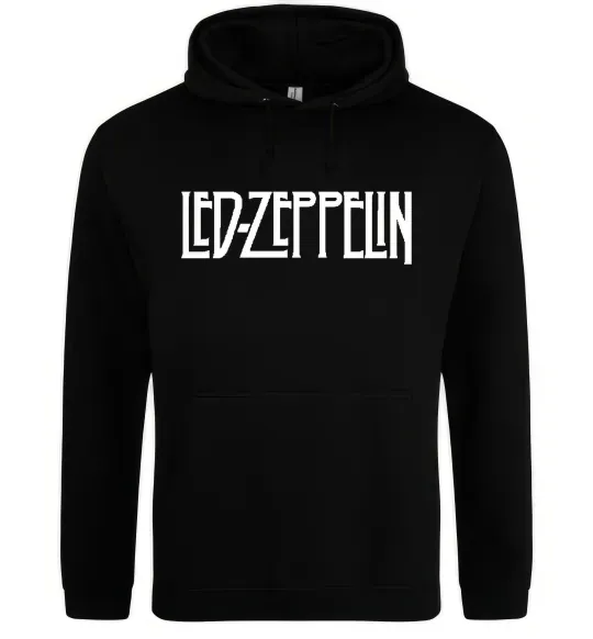 Женская толстовка (худи) LED ZEPPELIN Черный фото