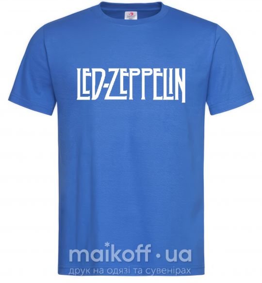 Чоловіча футболка LED ZEPPELIN Яскраво-синій фото