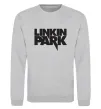 Світшот LINKIN PARK напис Сірий меланж фото