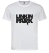 Мужская футболка LINKIN PARK напис Белый фото