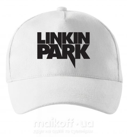 Кепка LINKIN PARK надпись Білий фото