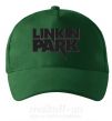 Кепка LINKIN PARK надпись Темно-зеленый фото