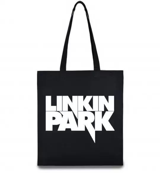 Эко-сумка LINKIN PARK напис Черный фото
