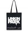 Еко-сумка LINKIN PARK надпись Чорний фото