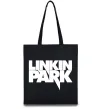 Эко-сумка LINKIN PARK напис Черный фото