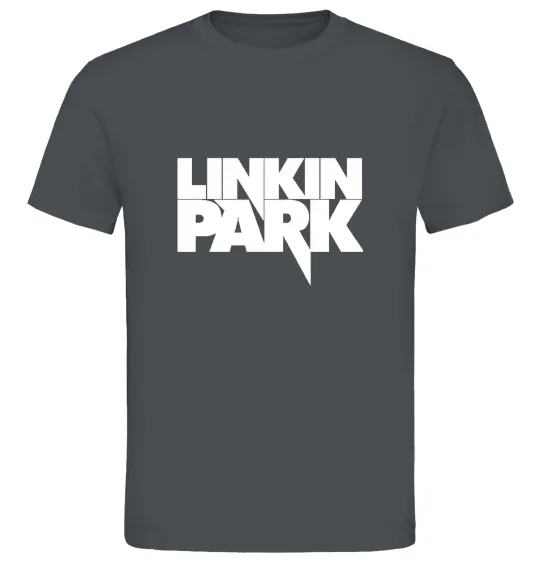 Мужская футболка LINKIN PARK напис Графит фото