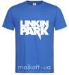 Чоловіча футболка LINKIN PARK надпись Яскраво-синій фото