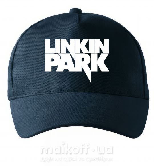 Кепка LINKIN PARK надпись Темно-синий фото