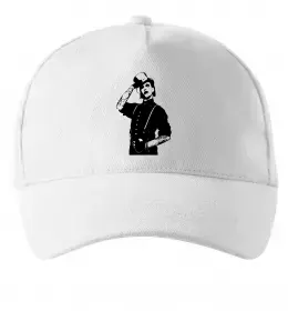 Кепка Мерілін Менсон чб Білий фото