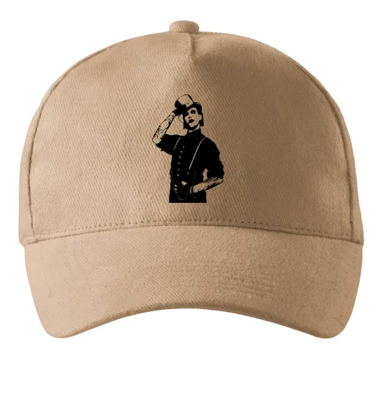 Кепка Мерілін Менсон Пісочний фото