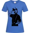 Женская футболка Мерілін Менсон Ярко-синий Женская футболка Мерілін Менсон Ярко-синий фото