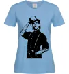 Женская футболка Мерілін Менсон Голубой Женская футболка Мерілін Менсон Голубой фото