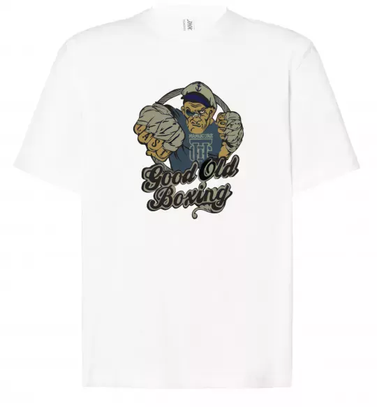 Футболка Оверсайз GOOD OLD BOXING Білий фото
