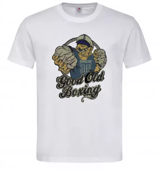 Мужская футболка GOOD OLD BOXING Белый фото