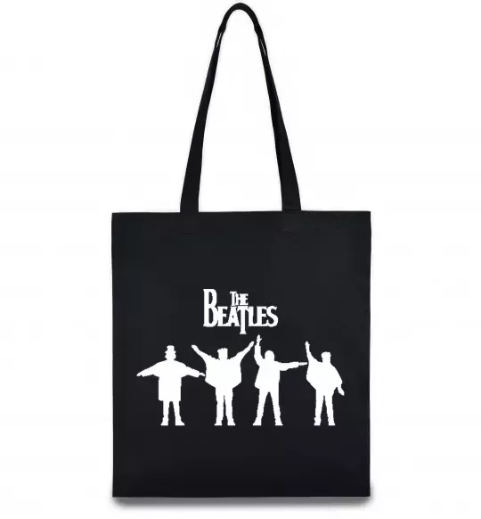 Эко-сумка THE BEATLES team Черный фото