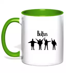 Чашка с цветной ручкой