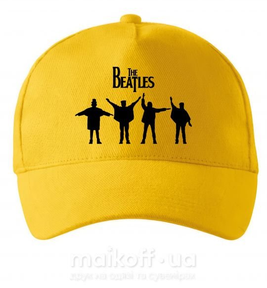 Кепка THE BEATLES team Сонячно жовтий фото