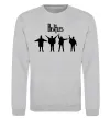 Світшот THE BEATLES team Сірий меланж фото