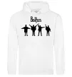 Чоловіча толстовка (худі) THE BEATLES team Білий фото