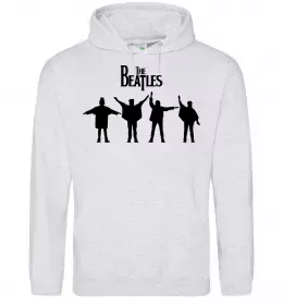 Женская толстовка (худи) The Beatles 1960 Белый фото