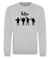 Світшот THE BEATLES team Сірий меланж Світшот THE BEATLES team Сірий меланж фото