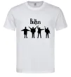 Мужская футболка THE BEATLES team Белый фото