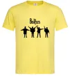 Мужская футболка THE BEATLES team Лимонный фото