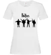 Женская футболка THE BEATLES team Белый фото
