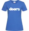 Жіноча футболка THE DOORS Яскраво-синій Жіноча футболка THE DOORS Яскраво-синій фото