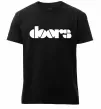 Чоловіча преміум футболка THE DOORS Чорний фото